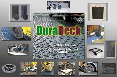 Protective Ground Matting for construction projects and special events.